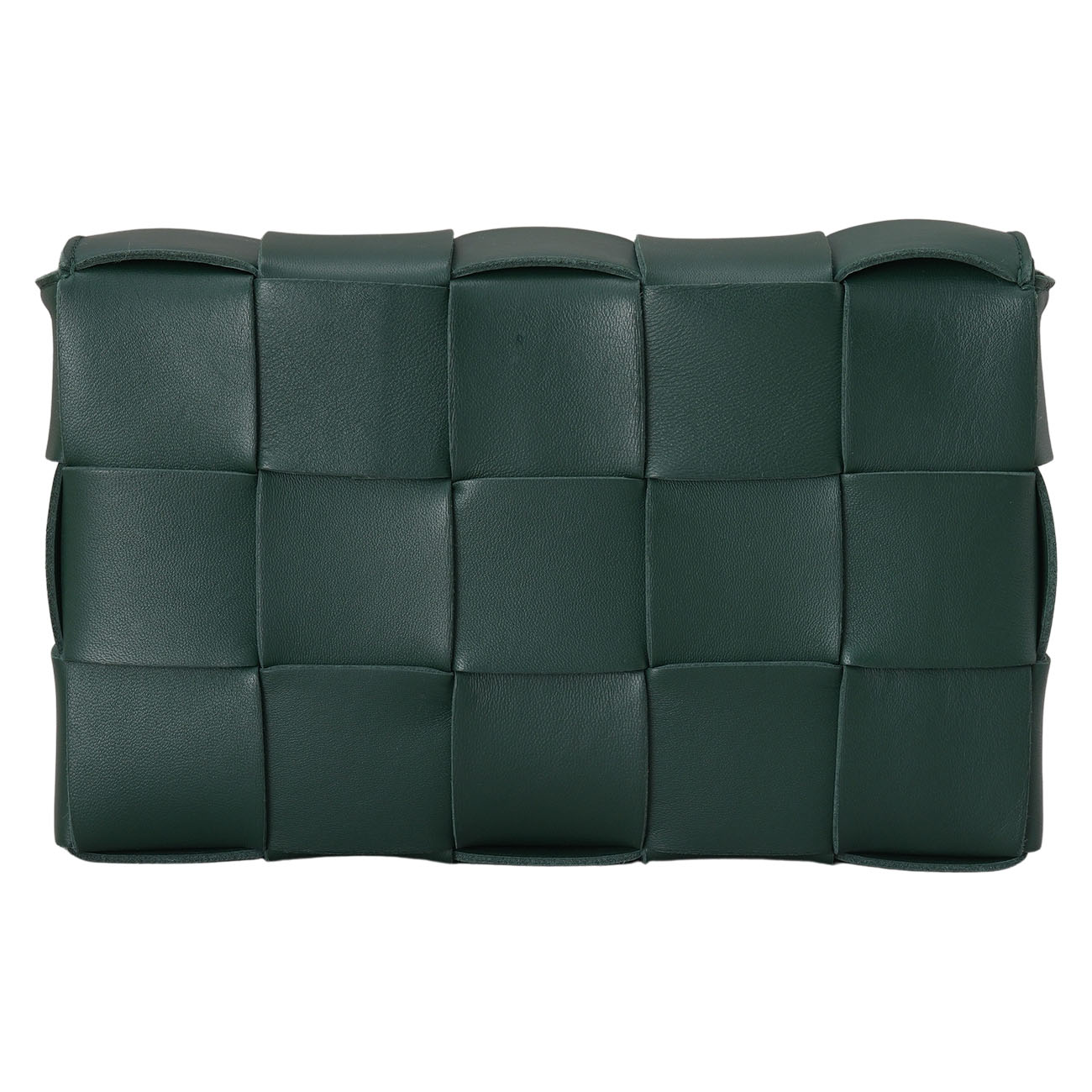 BOTTEGA VENETA(USED)보테가베네타 그린 카세트 미디움 백